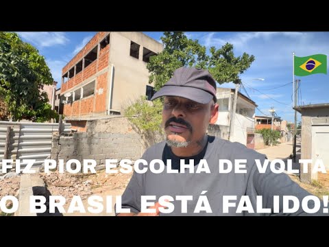 Regret: I moved back to Brazil and made the worst choice; it’s pathetic living in Brazil, everyth...