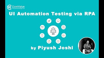 UI Automation Testing via UiPath - RPA