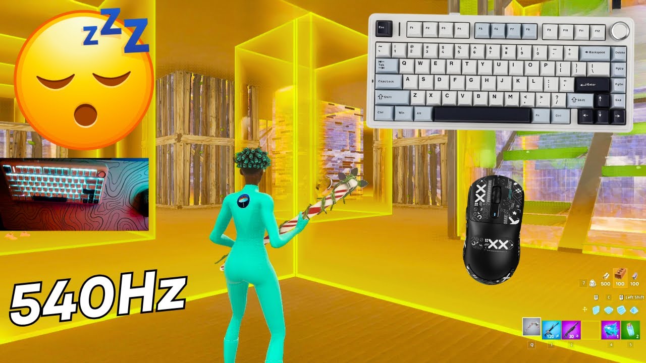 AULA F75 ASMR😴Box Fight Gameplay📦540 FPS Smooth 4K🏆