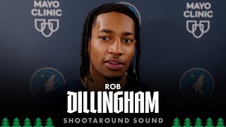 “I Try To Let The Game Come To Me...” | Rob Dillingham Shootaround Sound | 11.07.25