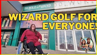 Accessible Wizardry: Exploring Hole in the Wand Blackpool! | Accessibility review #blackpool