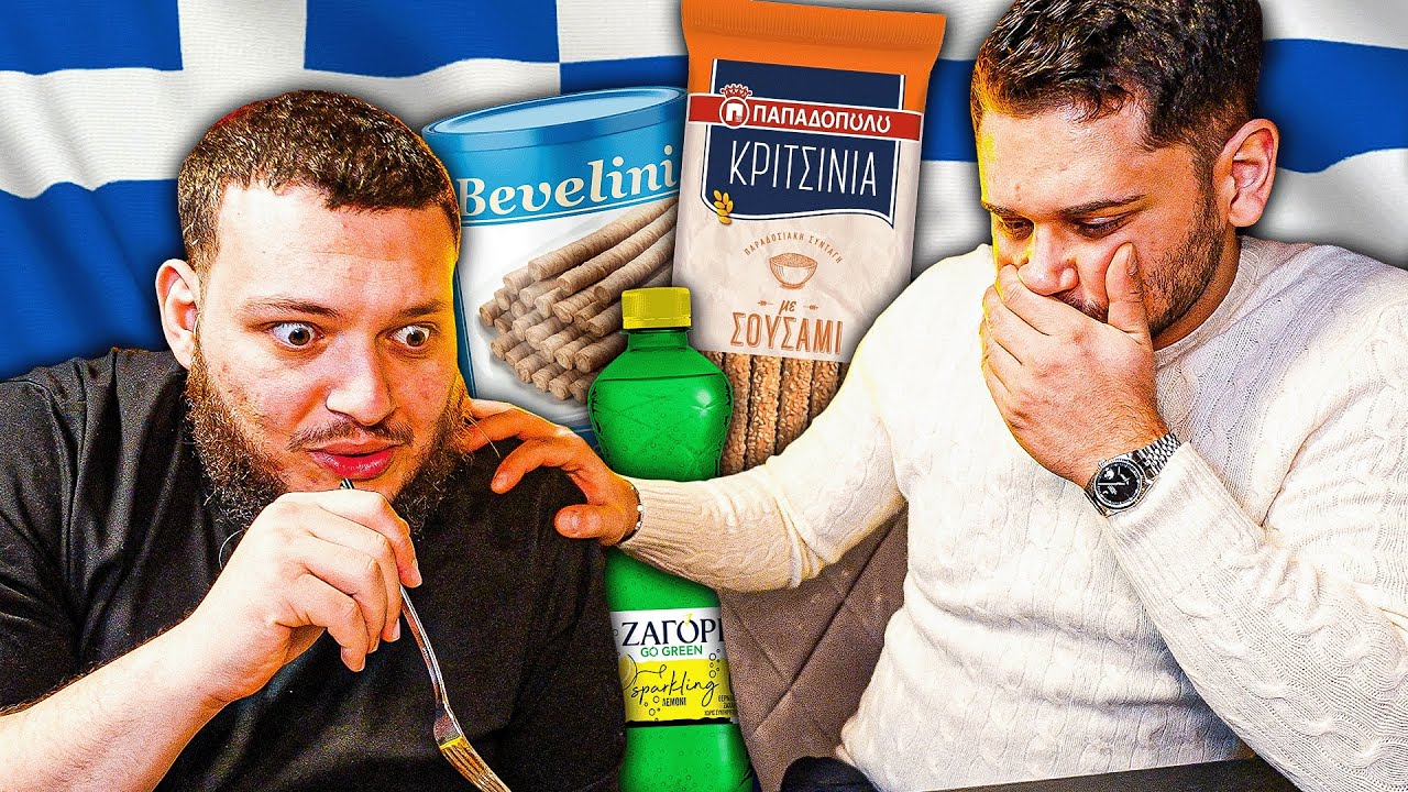 WIR TESTEN GRIECHISCHE SNACKS