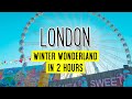Winter Wonderland London in 2 hours #shorts