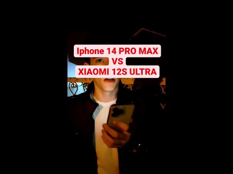 Xiaomi 12s ultra vs Iphone 14 PRO MAX Camera Teste Lua Zoom