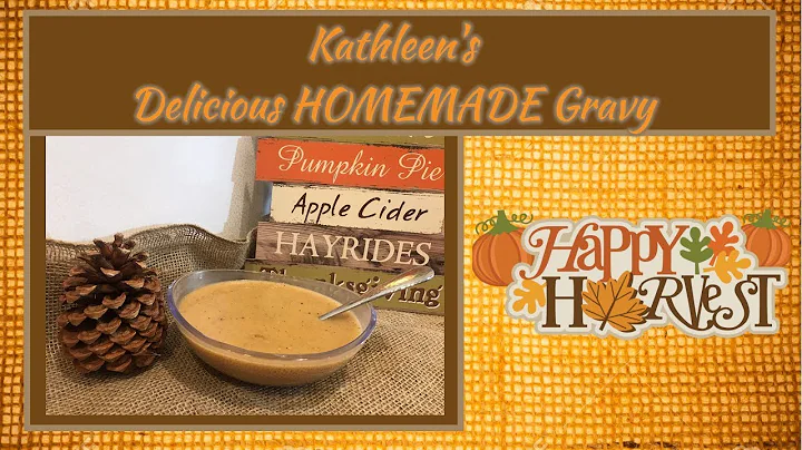 In the kitchen with Kathleen making her HOMEMADE G...