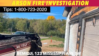 Arson Investigation In Bemidji