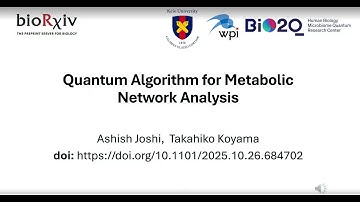 Quantum Algorithm for Metabolic Network Analysis v3
