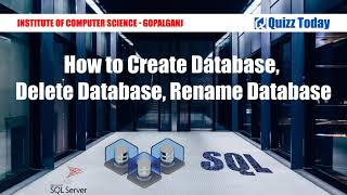 How to Create Delete and Rename Database