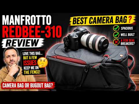 📸 Best Camera Bag? 🎒 Manfrotto Pro Light RedBee-310 Review