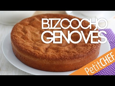 Bizcocho genovés clásico