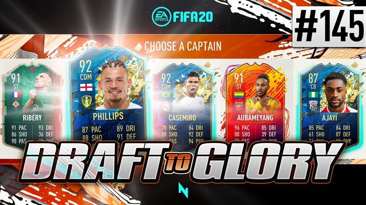 TOTS KALVIN PHILLIPS! - FIFA20 - ULTIMATE TEAM DRAFT TO GLORY 