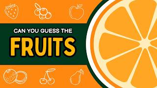 Guess the Fruit Before Time Runs Out! 🍉 Fun Quiz Challenge