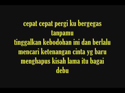 Ecko Show Pergilah With Lyrics Youtube