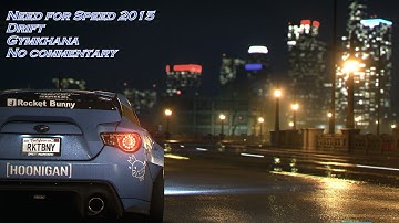 Need for Speed 2015  Gymkhana, Drift (No Commentary)