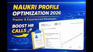 Not getting calls from Naukri.com in 2026? | How to optimize Naukri Profile?