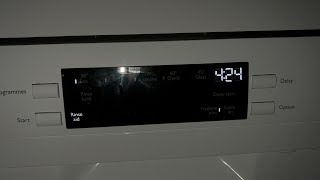 John Lewis Dishwasher - All Cycles and options