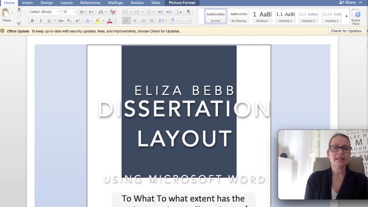 Dissertation Layout   HD 720p