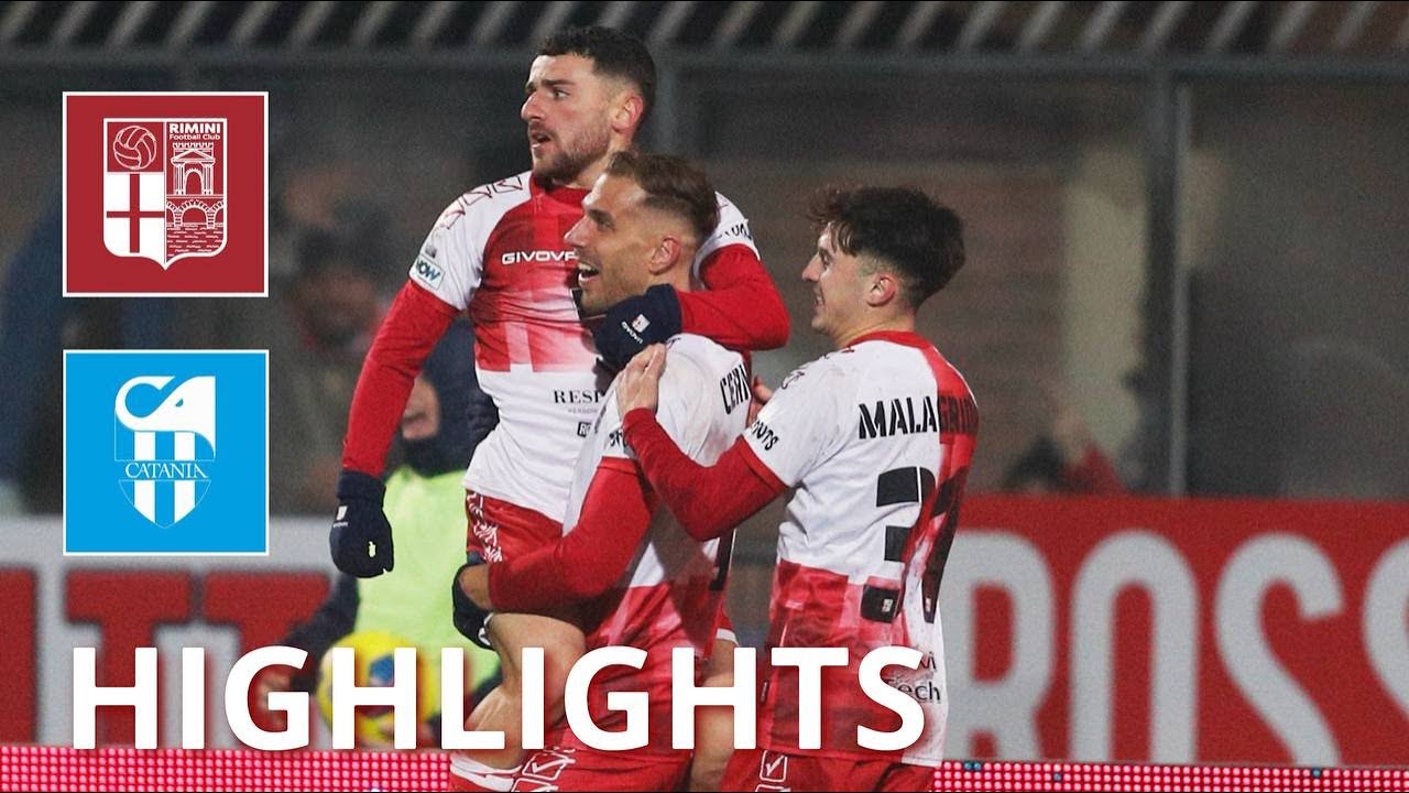 HIGHLIGHTS | Coppa Italia Serie C, semifinale di andata: Rimini FC ...