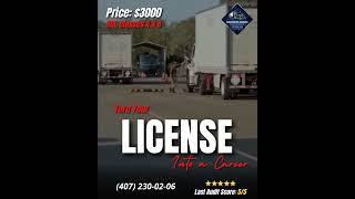 🚛 Drive Toward Your Future!Kick off your CDL career with RoadPro Training in Orlando #cdl #cdldriver