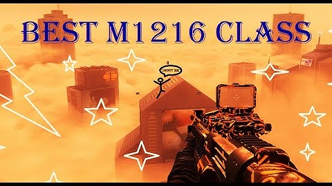 Black Ops 2: BEST CLASS SETUP - M1216 - Call of Duty BO2 Gameplay