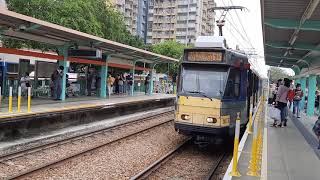 MTR Light Rail(Phase II) [1073] entering Hung Shui Kiu Station P2