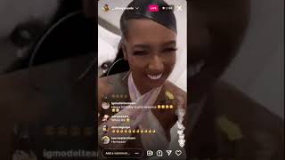 6ix9ine girlfriend full Instagram live today