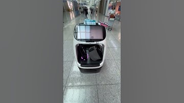 Airporter Luggage Robot #robotics #airport #luggage