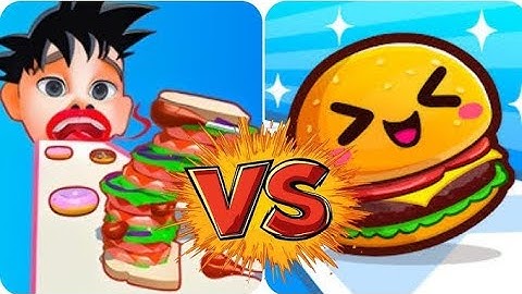 Max Levels Food run  3D Vs sandwich runner3D🎇🎁All New Max Update Mobile Gameplay WE21