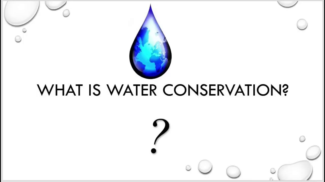 Shauntae Britt _ Water Conservation _ definition YouTube