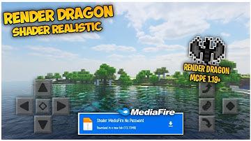 RENDER DRAGON SHADER REALISTIC MCPE 1.19.20 TERBARU 100% MIRIP RTX SUPPORT LOW END DEVICE 1 GB RAM