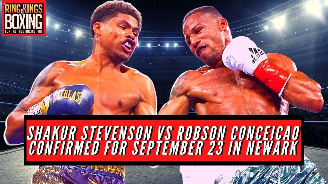 Shakur Stevenson vs Robson Conceicao Confirmed For September 23