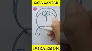 Menggambar Doraemon