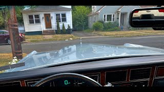 1989 Lincoln Town Car - View From Behind The Wheel on 10-min Drive
