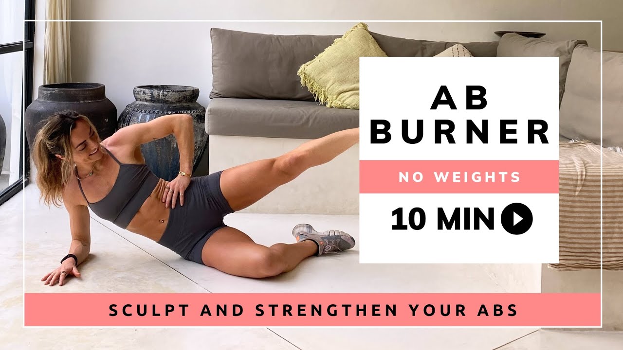 10 Minute Ab Burner | Home Workout 