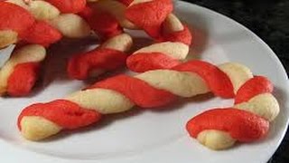 How To Make Candy Cane Cookies!