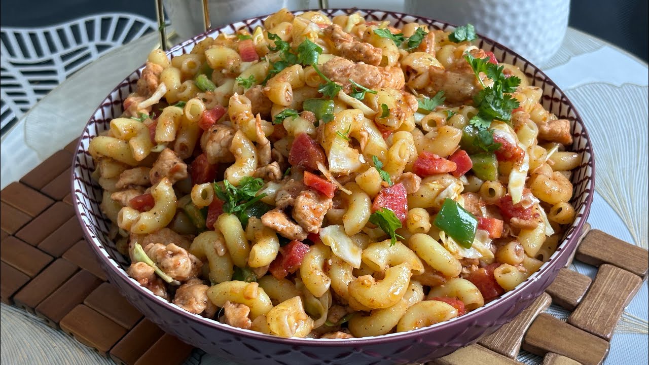 Chicken macaroni /Easy/ Quick/Recipe