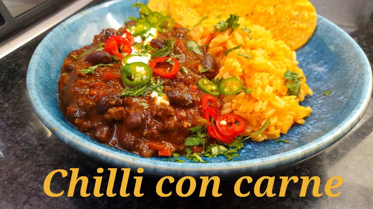 Chilli con carne met chocolade en koffie. YouTube