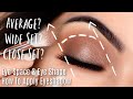 Eye Makeup For YOUR Eye Shape | Eyeshadow Placement Theory