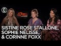 47 Meters Down Uncaged: Corinne Foxx, Sophie Nelisse & Sistine Rose Stallone Interview