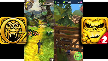 Temple Run Oz Vs Zombie Run 2   Monster Runner Game