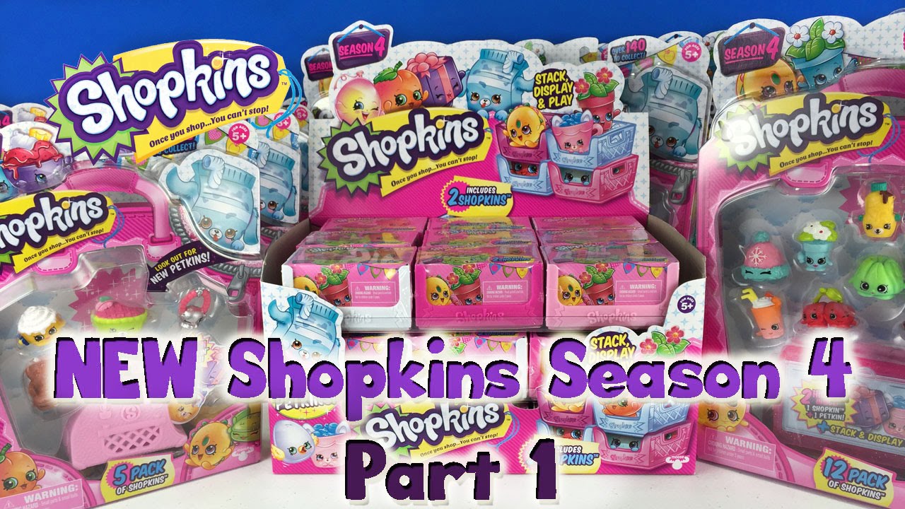 NEW SHOPKINS SEASON 4 - Giant Opening With 6 Ultra Rare