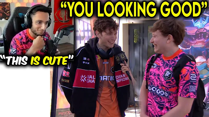 FNS Reacts To FNC Boaster & PRX Mini Wholesome Interview Before PRX vs FNC Match In VCT Champions