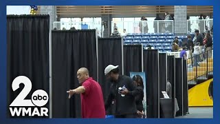 Job fair for graduating high school seniors