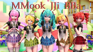 [MMD] Saturday | MMook JJi BBa | Luka, Rin, Miku, Neru, Teto