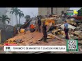 Catastrófico terremoto sacudió Venezuela: Edificios completamente destruidos