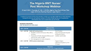 Full 20240425 Webinar I WBMT Sickle Cell Disease Nouf Shwikan NG News