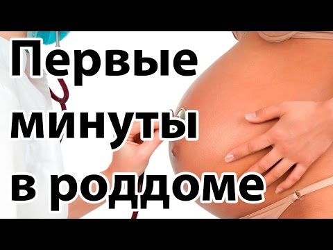 Роды в роддоме. Первые минуты в роддоме для беременной |
