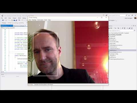 Continuous face tracking using CamShift motion detection