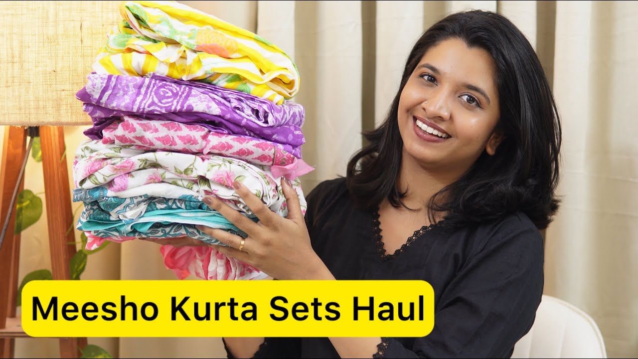 Meesho Kurta Sets Haul🌸Review🌸