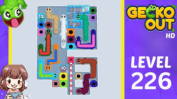 Gecko Out Level 226 Solution Walkthrough